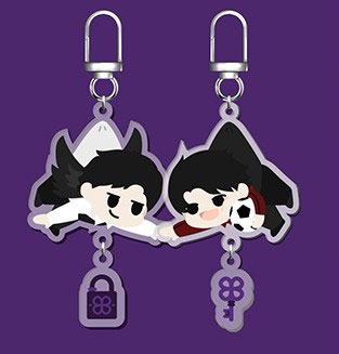 Big Jane + Little Jane keyring set